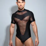 Bodysuit ZEUS NEGRO corto