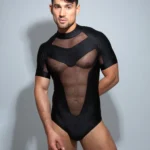Bodysuit ZEUS NEGRO corto