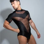 Bodysuit ZEUS NEGRO corto