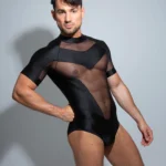 Bodysuit ZEUS NEGRO corto