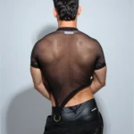 Camiseta Mesh con aro de metal