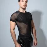 Corset T-shirt with metal