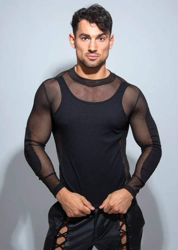 Black Hero Mesh T-Shirt