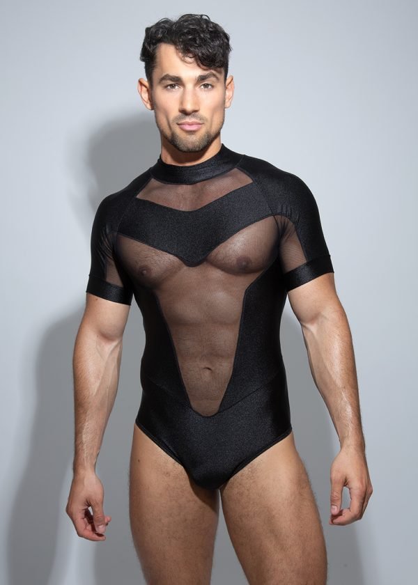Bodysuit ZEUS NEGRO corto