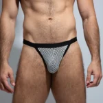 TANGA Mesh Blanco