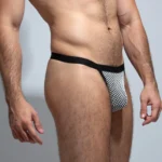 TANGA Mesh Blanco