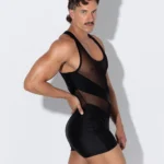 Singlet MESH negro