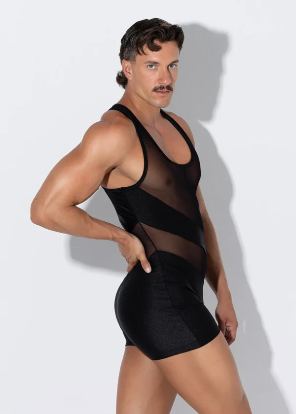 Singlet MESH negro