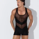 Singlet MESH negro