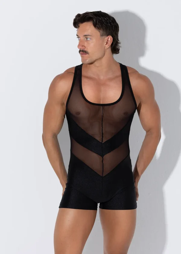 Singlet MESH negro