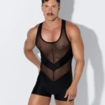 Singlet MESH negro