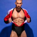 Bodysuit Cronos rojo