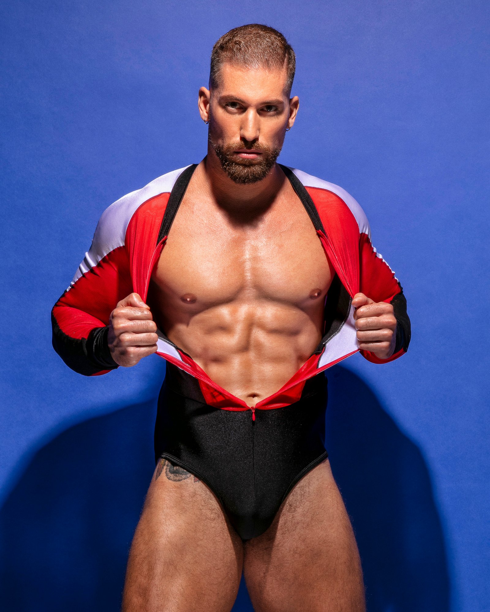 Bodysuit Cronos rojo