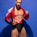 Bodysuit Cronos rojo