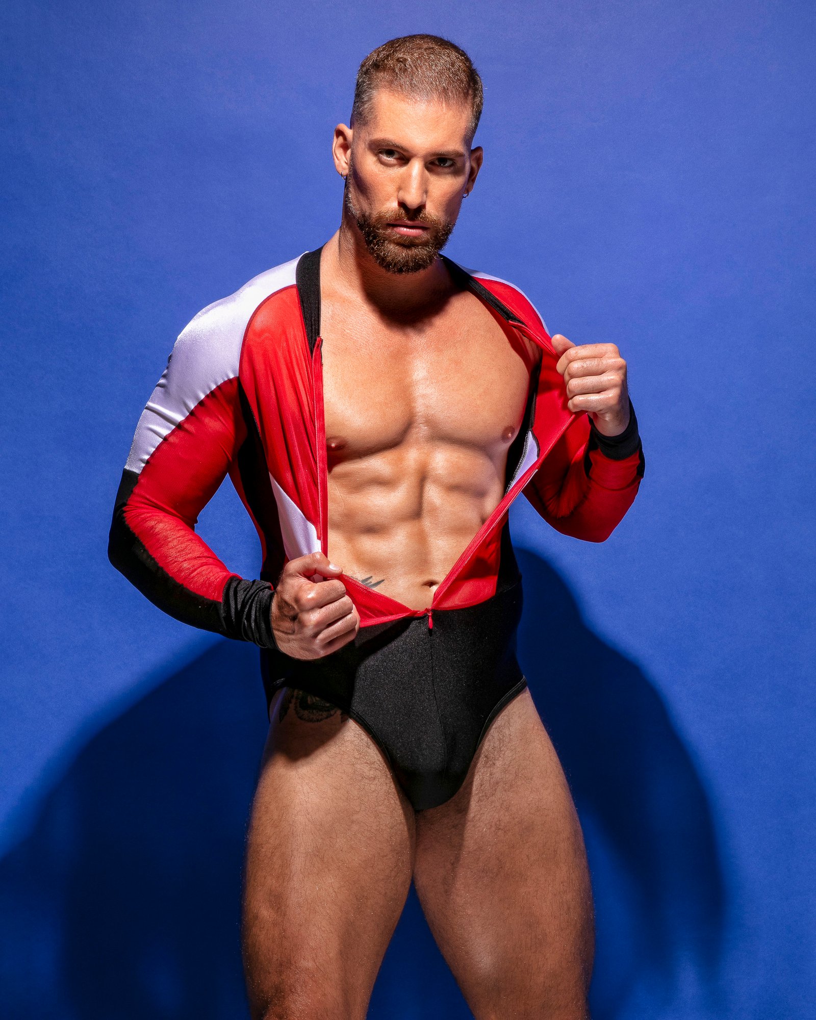 Bodysuit Cronos rojo
