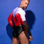 Bodysuit Cronos rojo