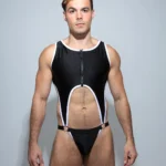 Black Bodysuit Jockstrap
