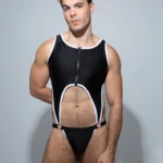Black Bodysuit Jockstrap
