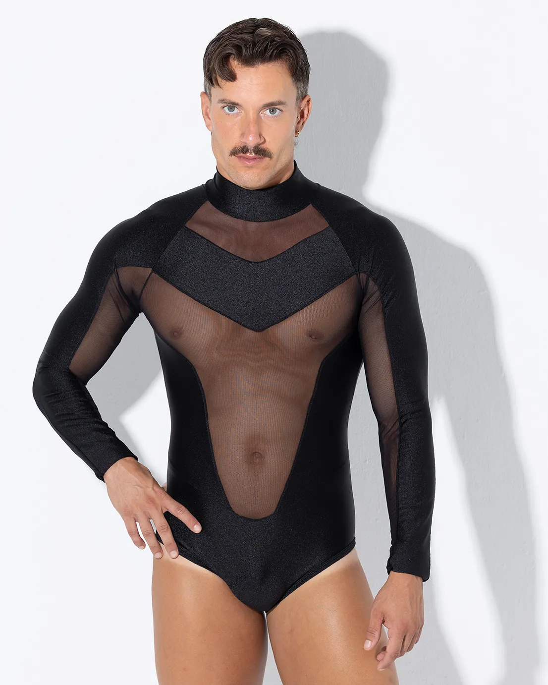 Bodysuit long ZEUS NEGRO