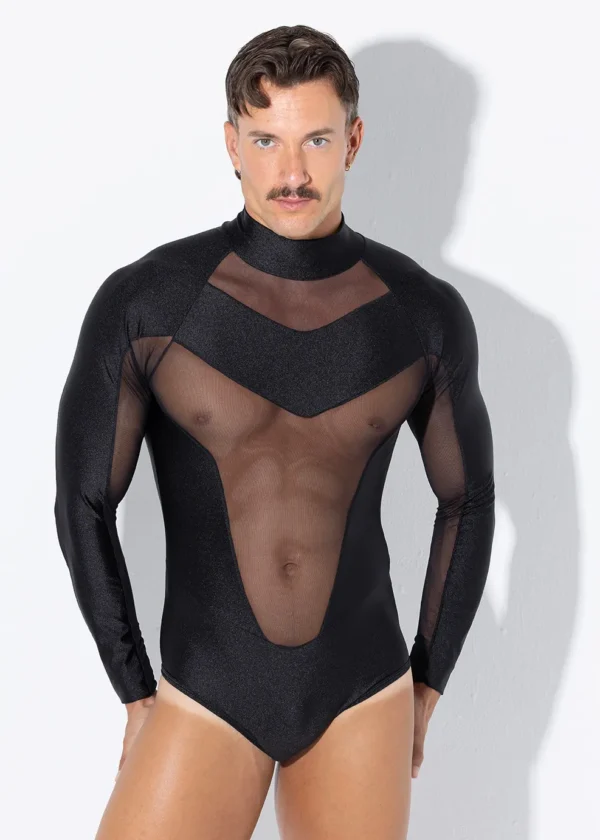 Bodysuit long ZEUS NEGRO
