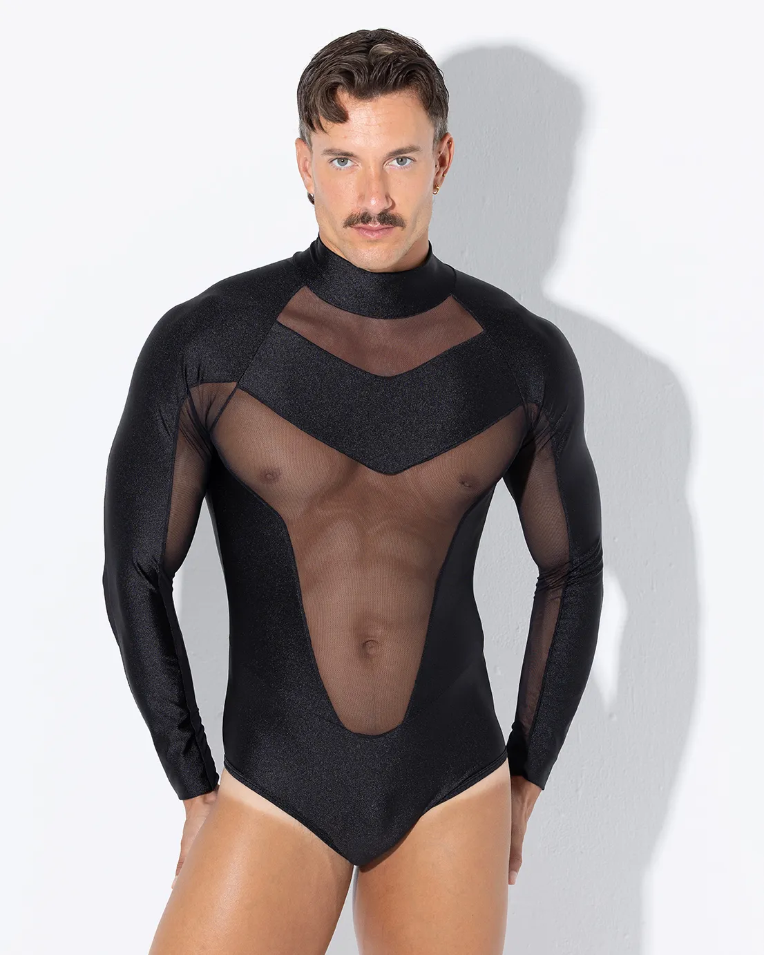 Bodysuit long ZEUS NEGRO