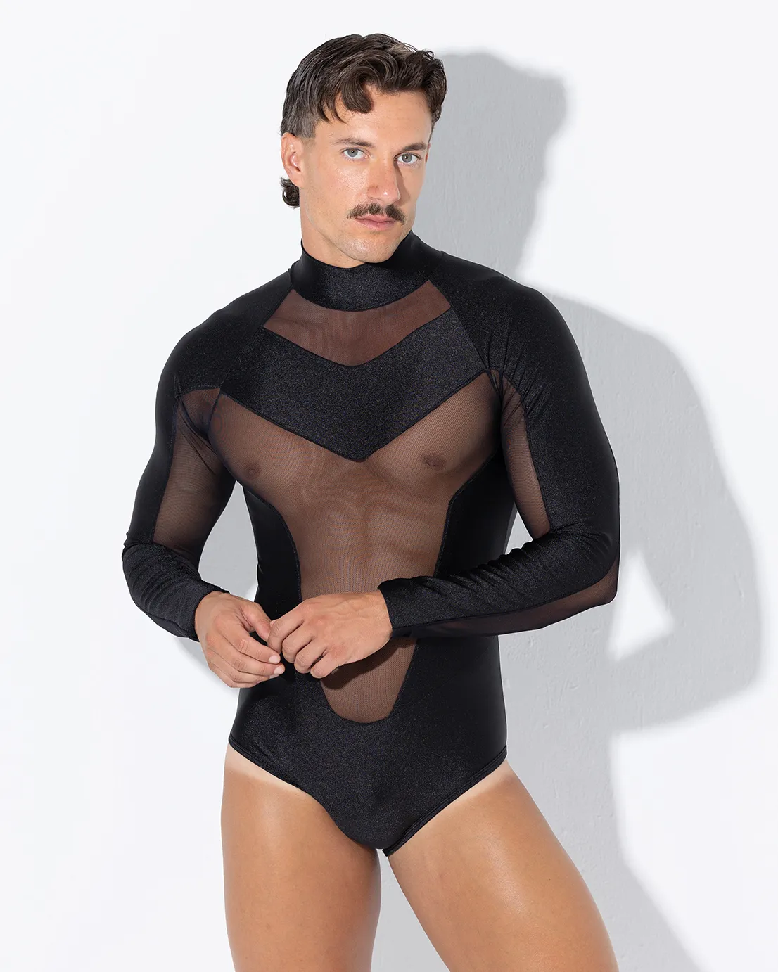 Bodysuit long ZEUS NEGRO