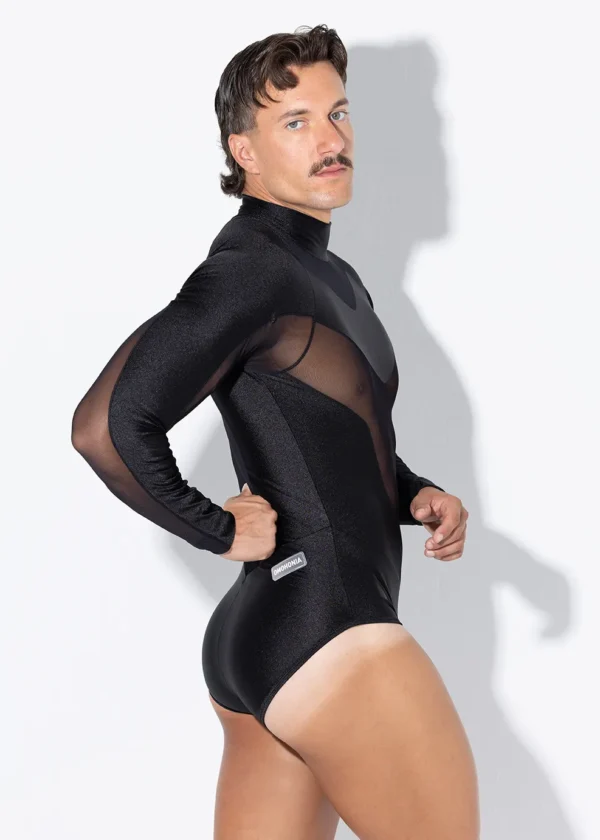 Bodysuit long ZEUS NEGRO