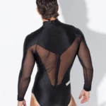 Bodysuit long ZEUS NEGRO