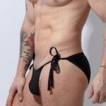 Bañador lazo NegroBañador lazo Negro