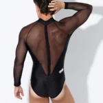 Bodysuit long fénix negro