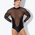 Bodysuit long fénix negro