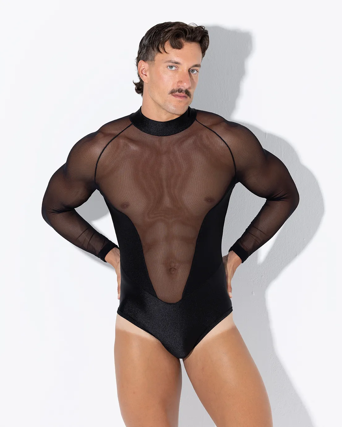 Bodysuit long fénix negro