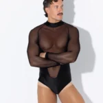 Bodysuit long fénix negro