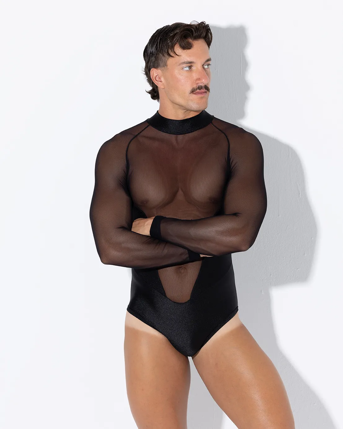Bodysuit long fénix negro