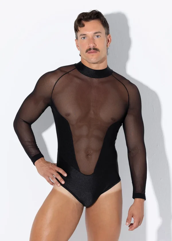 Bodysuit long fénix negro