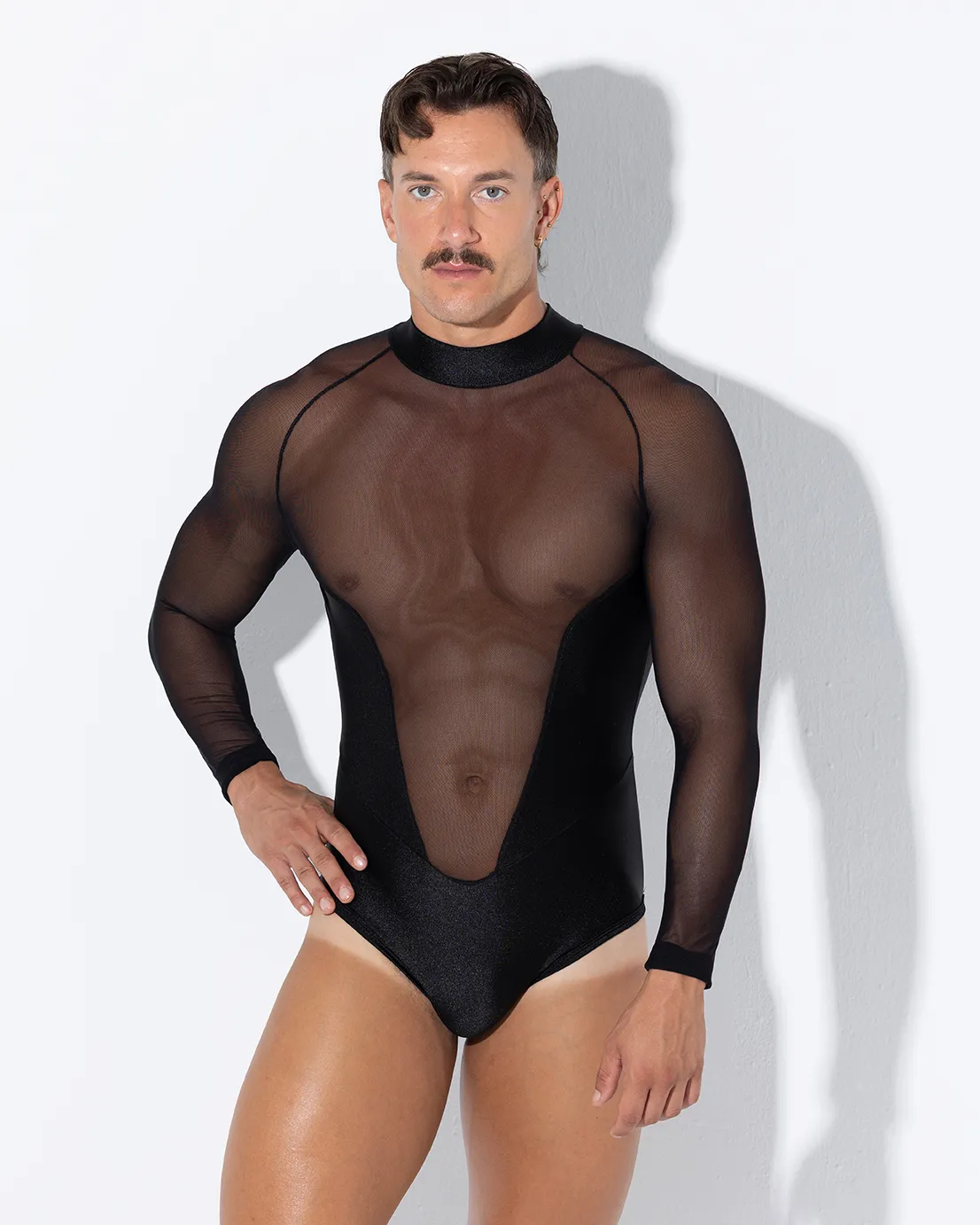 Bodysuit long fénix negro
