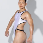 Bodysuit VULCANO Blanco negro