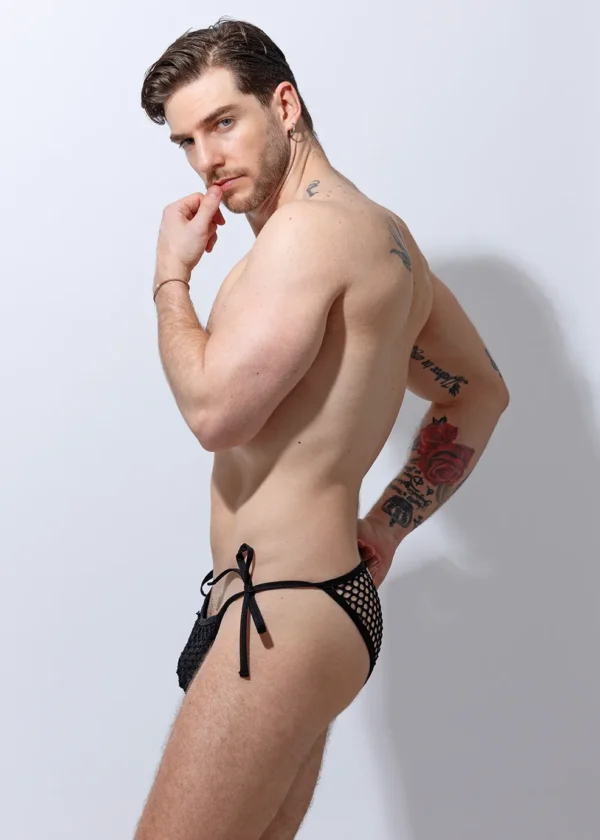 Briefs lazo Mesh Negro