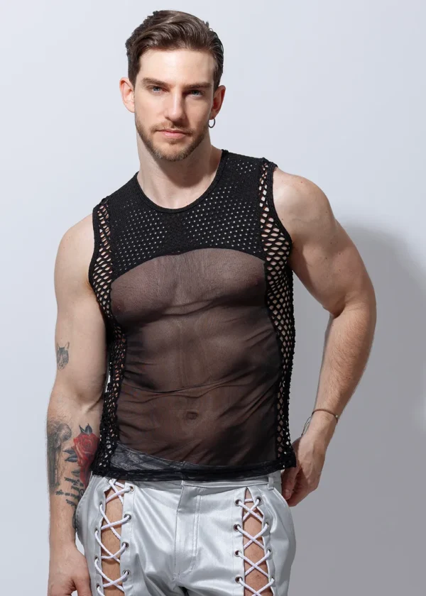Camiseta mesh mix