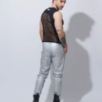 Camiseta mesh tirante ancho