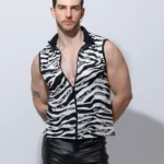 Camiseta Ziper Zebra
