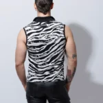Camiseta Ziper Zebra