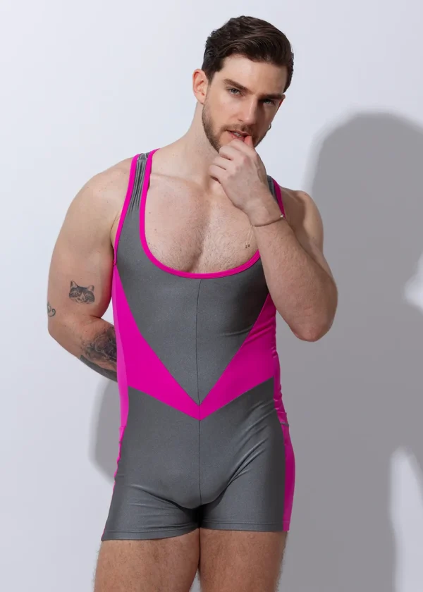 Singlet Medusa gris.