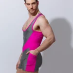 Singlet Medusa gris.