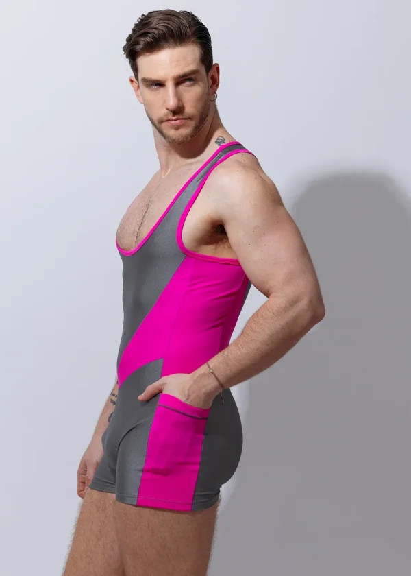 Singlet Medusa gris.