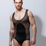 Bodysuit Gothic Mesh