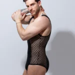 Bodysuit Gothic Mesh