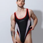 Bodysuit Tifón negro blanco