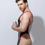 Bodysuit Tifón negro blanco