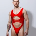 Trikini Bodysuit rojo